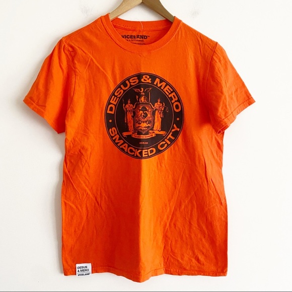 UO Viceland Desus & Mero Smacked City Tee - Picture 4 of 7